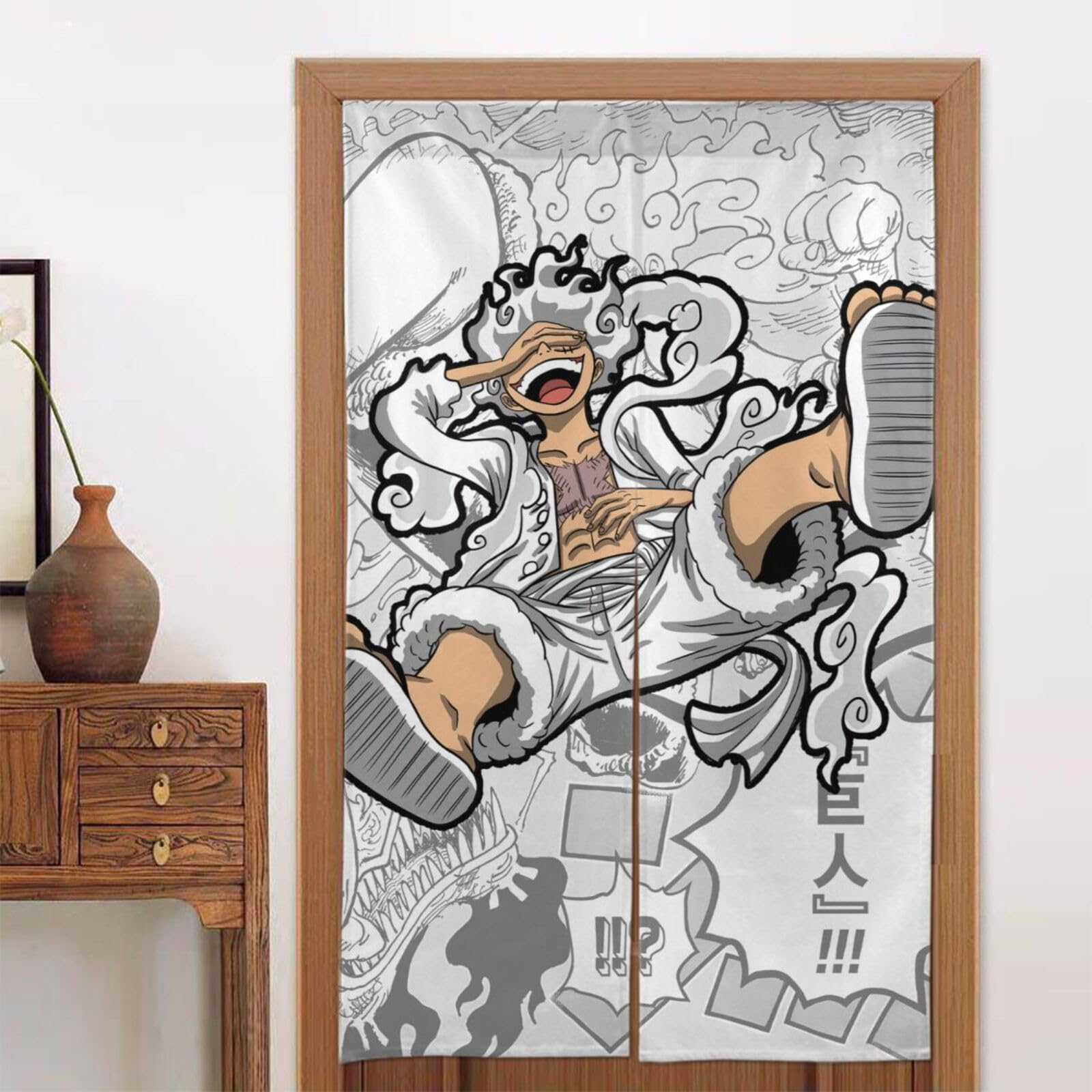 Amazon｜ワンピース ルフィ ONE PIECE ギア5 のれん ドア